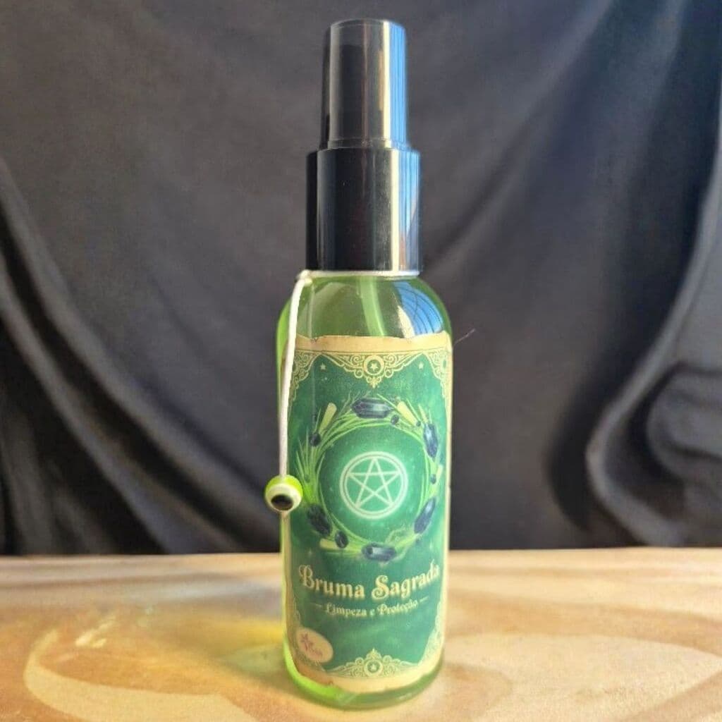Spray Energético com Cristais - Bruma Sagrada - Proteção • Banimento • Limpeza Energética