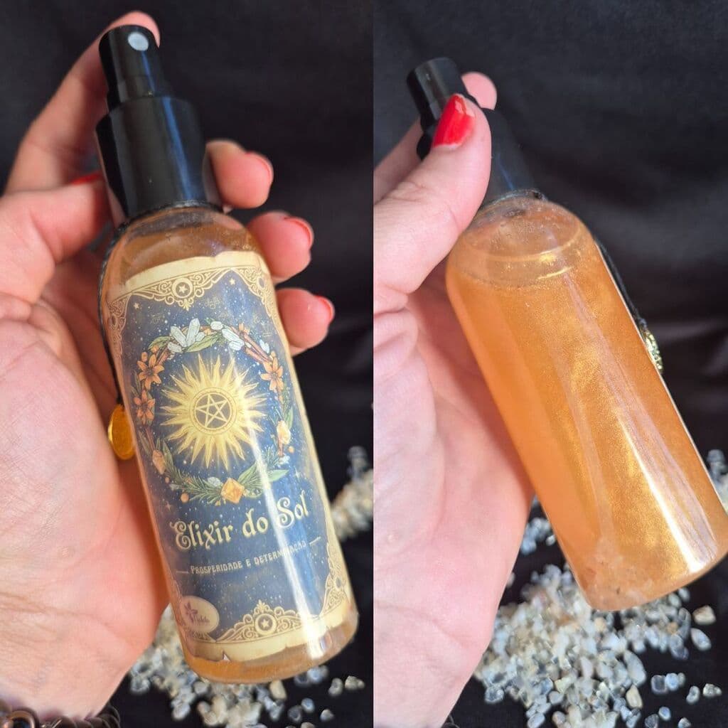 Spray Energético com Cristais Elixir do Sol Prosperidade • Vitalidade • Expansão