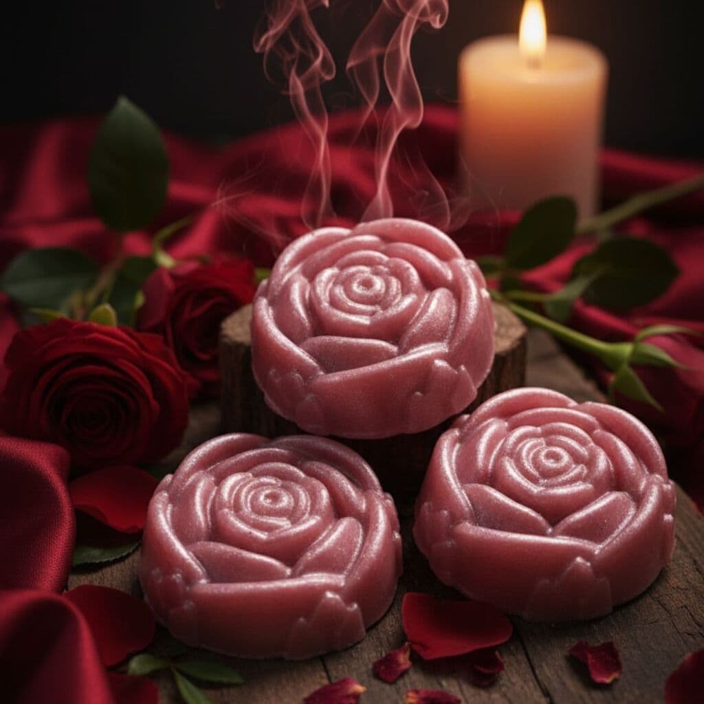 Sabonete Rosa Vermelha - Atração • Sensualidade • Autoestima